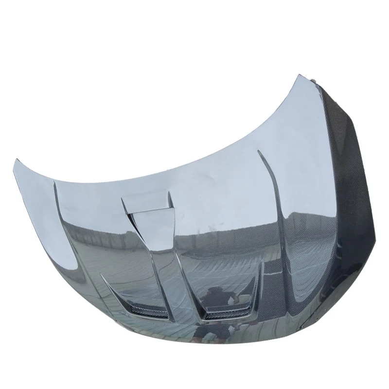 2016-2019 for  X RV Style Carbon Fiber Hood Bonnet Engine Cover New Condition Front Accessory with Included Clips